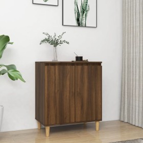 Anrichte aus Sperrholz Eiche braun 60x35x70 cm von vidaXL, Sideboards - Ref: Foro24-815158, Preis: 58,83 €, Rabatt: %