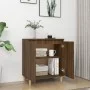 Aparador de madera contrachapada roble marrón 60x35x70 cm de vidaXL, Aparadores - Ref: Foro24-815158, Precio: 58,19 €, Descue...