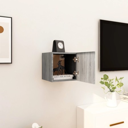 TV-Wandschrank in Sonoma-Grau, 30,5 x 30 x 30 cm von vidaXL, TV-Möbel - Ref: Foro24-815138, Preis: 22,95 €, Rabatt: %