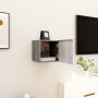 TV-Wandschrank in Sonoma-Grau, 30,5 x 30 x 30 cm von vidaXL, TV-Möbel - Ref: Foro24-815138, Preis: 22,95 €, Rabatt: %