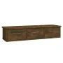 Wandschrank aus geräuchertem Eichensperrholz, 88 x 26 x 18,5 cm von vidaXL, Regale und Regale - Ref: Foro24-815081, Preis: 53...