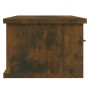 Armario pared madera contrachapada roble ahumado 88x26x18,5 cm de vidaXL, Estantes y estanterías - Ref: Foro24-815081, Precio...