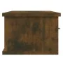 Wandschrank aus geräuchertem Eichensperrholz, 88 x 26 x 18,5 cm von vidaXL, Regale und Regale - Ref: Foro24-815081, Preis: 53...