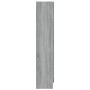 Sonoma grau Sperrholz Vitrine 82,5x30,5x150 cm von vidaXL, Bücherregale und Regale - Ref: Foro24-815118, Preis: 131,54 €, Rab...