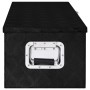Aluminium Aufbewahrungsbox schwarz 80x39x30 cm von vidaXL, Werkzeugkästen - Ref: Foro24-152253, Preis: 167,72 €, Rabatt: %