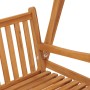 Banco balancín de madera maciza de teca 174 cm