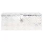 Aufbewahrungsbox aus silbernem Aluminium, 60 x 23,5 x 23 cm von vidaXL, Werkzeugkästen - Ref: Foro24-152248, Preis: 91,05 €, ...