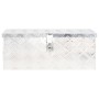 Caja de almacenaje de aluminio plateado 60x23,5x23 cm de vidaXL, Cajas de herramientas - Ref: Foro24-152248, Precio: 87,70 €,...