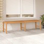 Banco de jardín de madera maciza de teca 180 cm