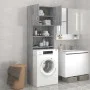 Sonoma gray washing machine cabinet 64x25.5x190 cm by vidaXL, Accessories for washing machines and dryers - Ref: Foro24-81507...