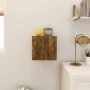 Mueble para TV de pared color roble ahumado 30,5x30x30 cm de vidaXL, Muebles TV - Ref: Foro24-815135, Precio: 20,97 €, Descue...
