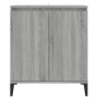 Sonoma gray plywood sideboard 60x35x70 cm by vidaXL, Sideboards - Ref: Foro24-815160, Price: 59,57 €, Discount: %