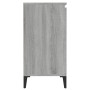 Sonoma gray plywood sideboard 60x35x70 cm by vidaXL, Sideboards - Ref: Foro24-815160, Price: 59,57 €, Discount: %