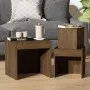 Stackable tables 3 pieces brown oak plywood by vidaXL, Side tables - Ref: Foro24-815227, Price: 53,13 €, Discount: %