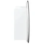 Bathroom cabinet with round mirror and white LED 40x40x17.5 cm by vidaXL, bathroom vanities - Ref: Foro24-345579, Price: 114,...