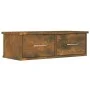 Wandschrank aus geräuchertem Eichensperrholz, 60 x 26 x 18,5 cm von vidaXL, Regale und Regale - Ref: Foro24-815078, Preis: 35...