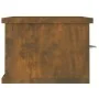Wandschrank aus geräuchertem Eichensperrholz, 60 x 26 x 18,5 cm von vidaXL, Regale und Regale - Ref: Foro24-815078, Preis: 35...
