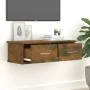 Wandschrank aus geräuchertem Eichensperrholz, 60 x 26 x 18,5 cm von vidaXL, Regale und Regale - Ref: Foro24-815078, Preis: 35...