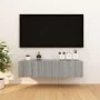 Wall TV cabinets 4 pcs Sonoma gray 30.5x30x30 cm by vidaXL, TV Furniture - Ref: Foro24-815140, Price: 86,94 €, Discount: %