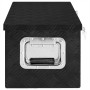 Black aluminum storage box 70x31x27 cm by vidaXL, Toolboxes - Ref: Foro24-152251, Price: 127,26 €, Discount: %