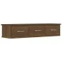 Wandschrank aus braunem Eichensperrholz, 88 x 26 x 18,5 cm von vidaXL, Regale und Regale - Ref: Foro24-815083, Preis: 47,87 €...