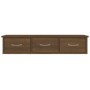 Wandschrank aus braunem Eichensperrholz, 88 x 26 x 18,5 cm von vidaXL, Regale und Regale - Ref: Foro24-815083, Preis: 50,51 €...