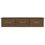 Wandschrank aus braunem Eichensperrholz, 88 x 26 x 18,5 cm von vidaXL, Regale und Regale - Ref: Foro24-815083, Preis: 47,87 €...