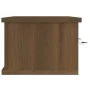 Wandschrank aus braunem Eichensperrholz, 88 x 26 x 18,5 cm von vidaXL, Regale und Regale - Ref: Foro24-815083, Preis: 47,87 €...