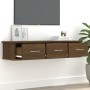 Wandschrank aus braunem Eichensperrholz, 88 x 26 x 18,5 cm von vidaXL, Regale und Regale - Ref: Foro24-815083, Preis: 50,51 €...
