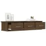 Wandschrank aus braunem Eichensperrholz, 88 x 26 x 18,5 cm von vidaXL, Regale und Regale - Ref: Foro24-815083, Preis: 47,87 €...