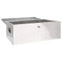 Aufbewahrungsbox aus silbernem Aluminium, 100 x 55 x 37 cm von vidaXL, Werkzeugkästen - Ref: Foro24-152256, Preis: 248,97 €, ...