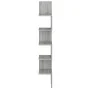 Sonoma Grey Wand-Eckregal 20x20x127,5 cm von vidaXL, Regale und Regale - Ref: Foro24-815211, Preis: 35,61 €, Rabatt: %