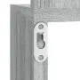 Sonoma Gray Wall Corner Shelf 20x20x127.5 cm by vidaXL, Shelves and shelves - Ref: Foro24-815211, Price: 35,61 €, Discount: %