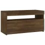 TV-Schrank mit LED-Leuchten, braune Eiche, 75 x 35 x 40 cm von vidaXL, TV-Möbel - Ref: Foro24-815127, Preis: 51,01 €, Rabatt: %