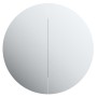 Bathroom cabinet with round mirror and LED oak 40x40x17.5 cm by vidaXL, bathroom vanities - Ref: Foro24-345582, Price: 158,75...