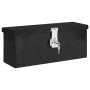 Black aluminum storage box 50x15x20.5 cm by vidaXL, Toolboxes - Ref: Foro24-152247, Price: 67,83 €, Discount: %