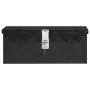Caja de almacenaje de aluminio negro 50x15x20,5 cm de vidaXL, Cajas de herramientas - Ref: Foro24-152247, Precio: 67,83 €, De...
