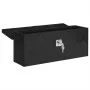 Caja de almacenaje de aluminio negro 50x15x20,5 cm de vidaXL, Cajas de herramientas - Ref: Foro24-152247, Precio: 67,83 €, De...