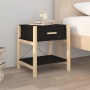 Nachttische 2 Stück schwarzes Sperrholz 42x38x45 cm von vidaXL, Nachttische - Ref: Foro24-345657, Preis: 64,89 €, Rabatt: %