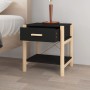 Nachttische 2 Stück schwarzes Sperrholz 42x38x45 cm von vidaXL, Nachttische - Ref: Foro24-345657, Preis: 64,89 €, Rabatt: %