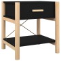 Nachttische 2 Stück schwarzes Sperrholz 42x38x45 cm von vidaXL, Nachttische - Ref: Foro24-345657, Preis: 64,89 €, Rabatt: %