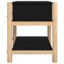 Nachttische 2 Stück schwarzes Sperrholz 42x38x45 cm von vidaXL, Nachttische - Ref: Foro24-345657, Preis: 64,89 €, Rabatt: %