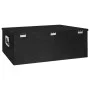 Caja de almacenaje de aluminio negro 100x55x37 cm de vidaXL, Cajas de herramientas - Ref: Foro24-152257, Precio: 263,76 €, De...