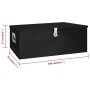 Schwarze Aufbewahrungsbox aus Aluminium, 100 x 55 x 37 cm von vidaXL, Werkzeugkästen - Ref: Foro24-152257, Preis: 267,87 €, R...