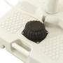 Campingspüle mit Wassertank auf Rädern grau von vidaXL, Tragbare Wasserreiniger und Filter - Ref: Foro24-3186678, Preis: 312,...