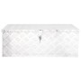 Caja de almacenaje de aluminio plateado 80x39x30 cm de vidaXL, Cajas de herramientas - Ref: Foro24-152252, Precio: 140,20 €, ...