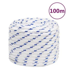 White polypropylene boat rope 18 mm 100 m by vidaXL, Ropes and metal cords - Ref: Foro24-152313, Price: 89,72 €, Discount: %