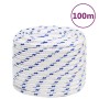White polypropylene boat rope 18 mm 100 m by vidaXL, Ropes and metal cords - Ref: Foro24-152313, Price: 91,10 €, Discount: %