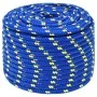 Blaues Polypropylen-Bootsseil 12 mm 100 m von vidaXL, Seile und Metallschnüre - Ref: Foro24-152460, Preis: 54,86 €, Rabatt: %