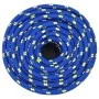 Blaues Polypropylen-Bootsseil 12 mm 100 m von vidaXL, Seile und Metallschnüre - Ref: Foro24-152460, Preis: 54,86 €, Rabatt: %